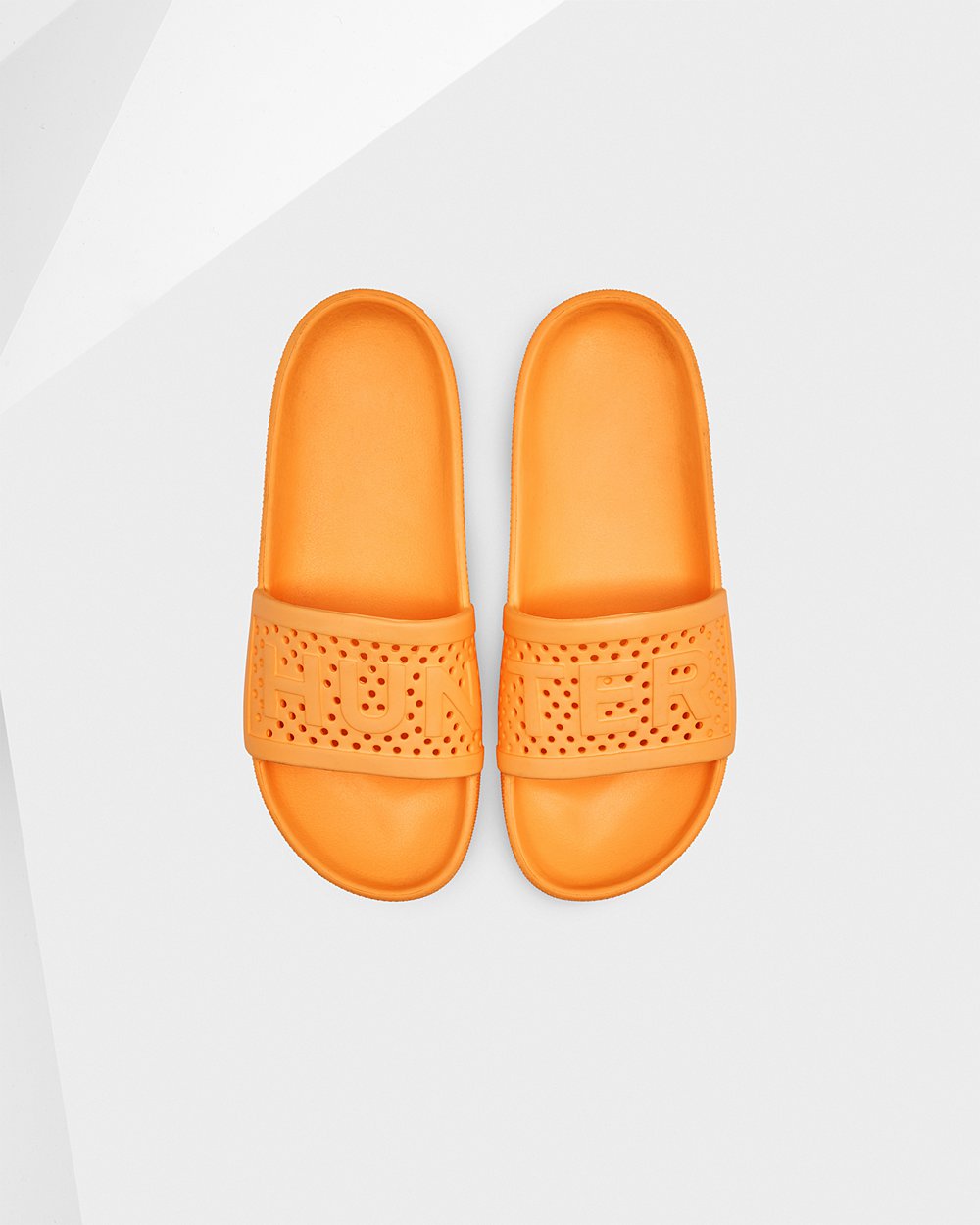 Sandalias Hunter Mujer - Original Lightweight Moulded - Naranjas - NTIOUQA-43